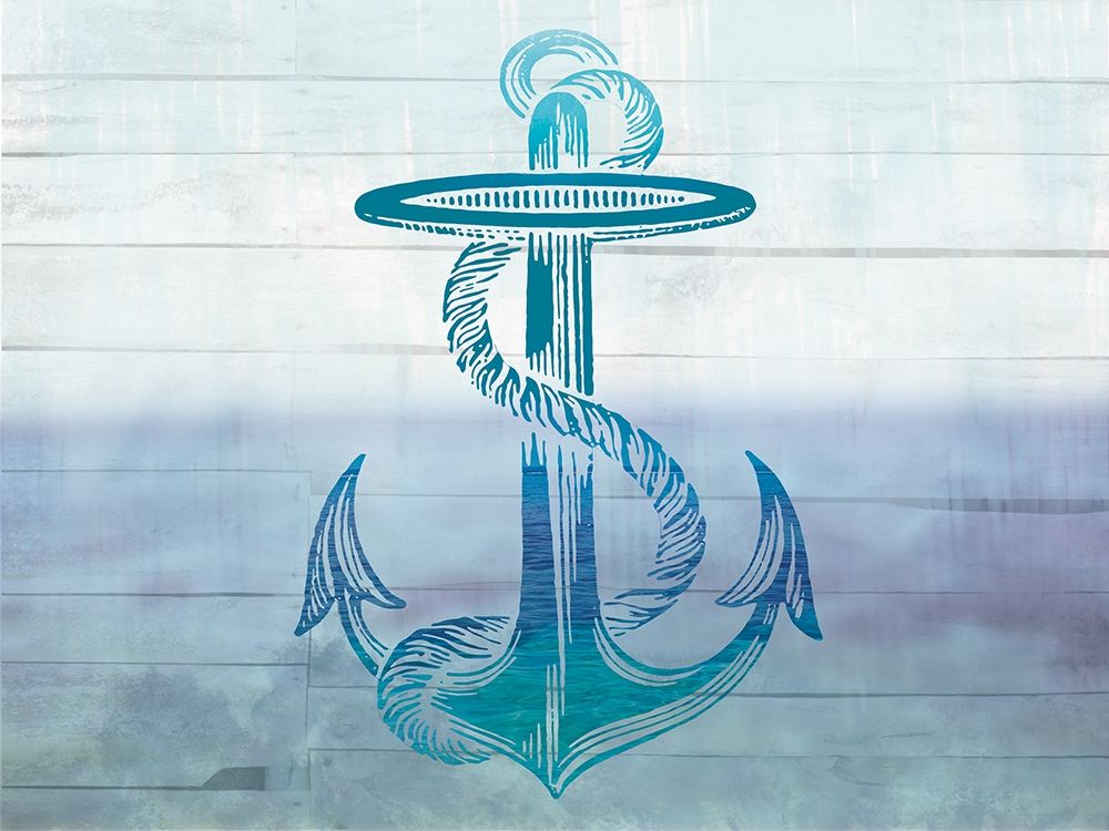 Seaside Anchor art print by Lula Bijoux and Company for $57.95 CAD