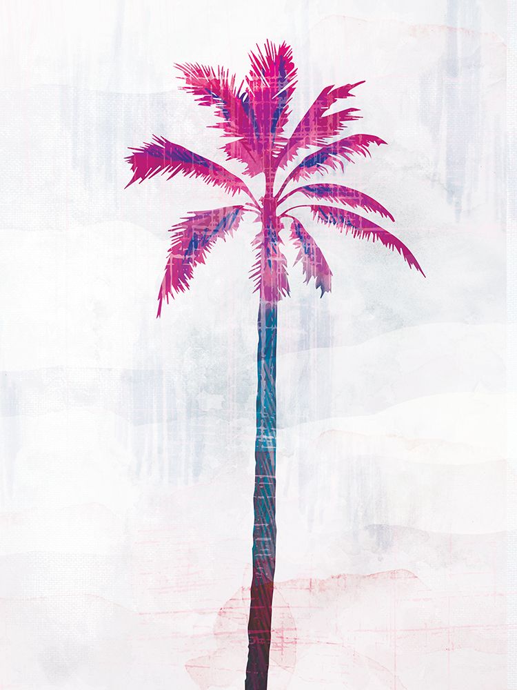 Tropical Beach Palm 2 V4 art print by Lula Bijoux And Company for $57.95 CAD
