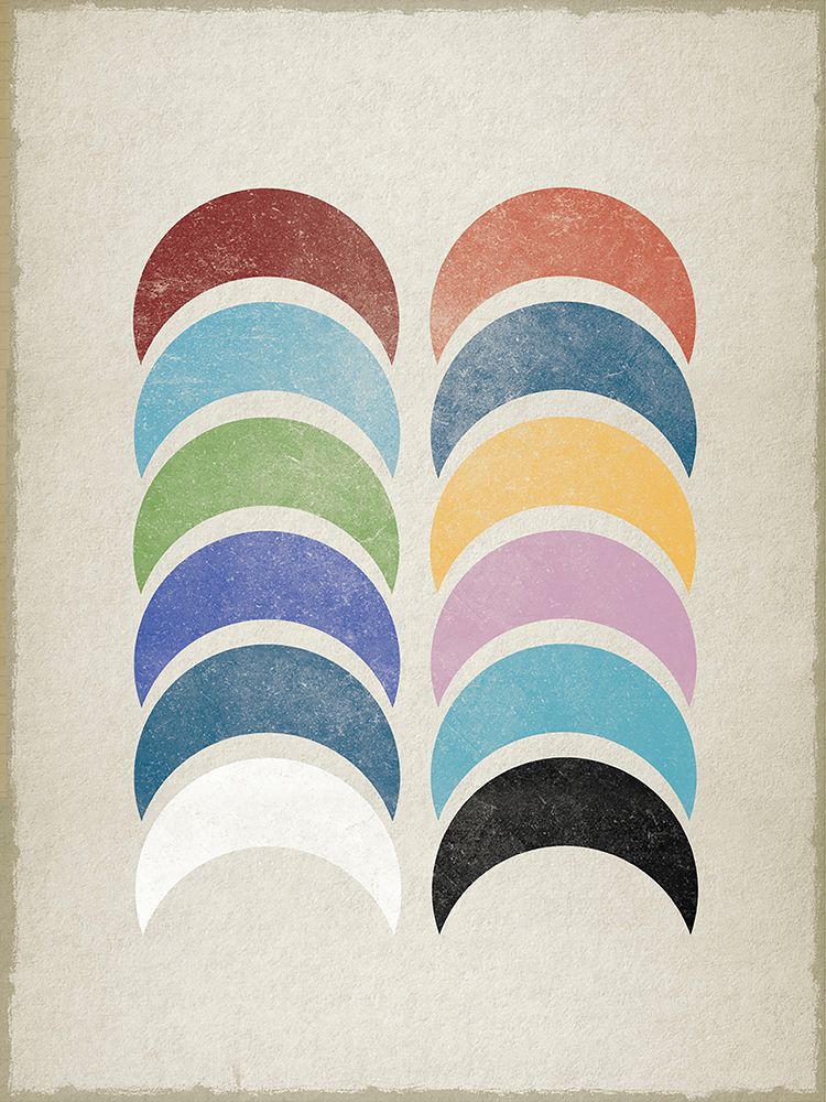 Crescents art print by Lula Bijoux And Company for $57.95 CAD
