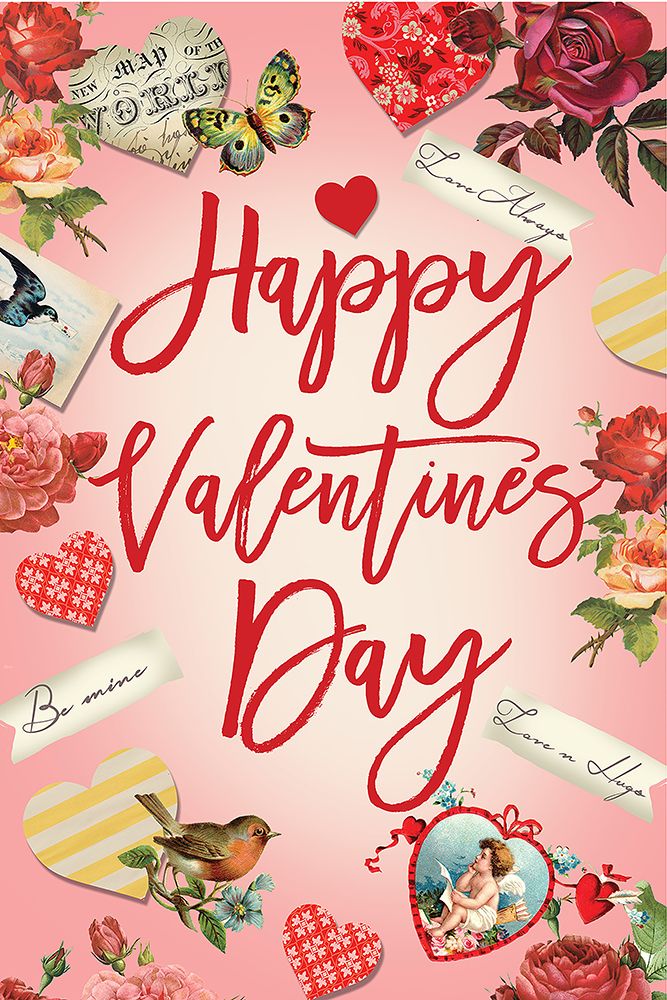 Valentines Day art print by Lula Bijoux And Company for $57.95 CAD