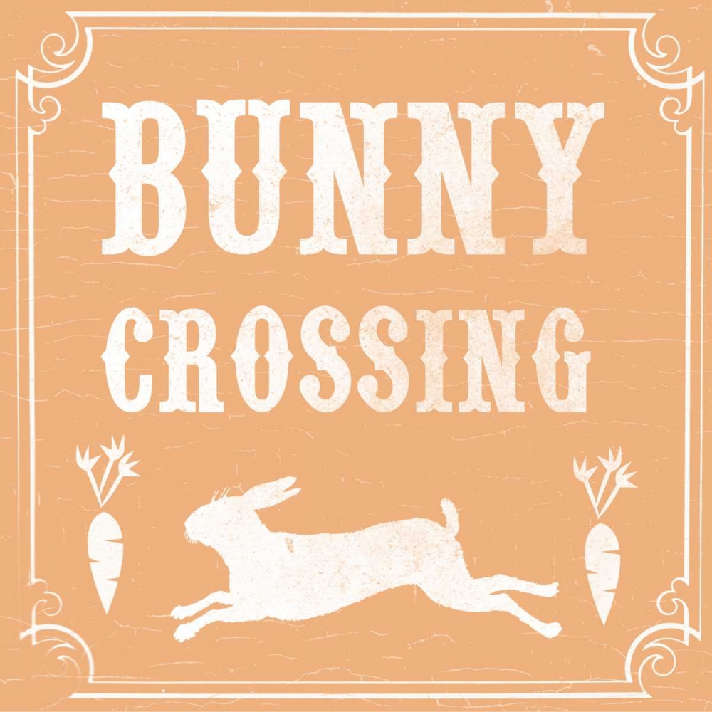 Bunny Crossing art print by Candace Allen for $57.95 CAD