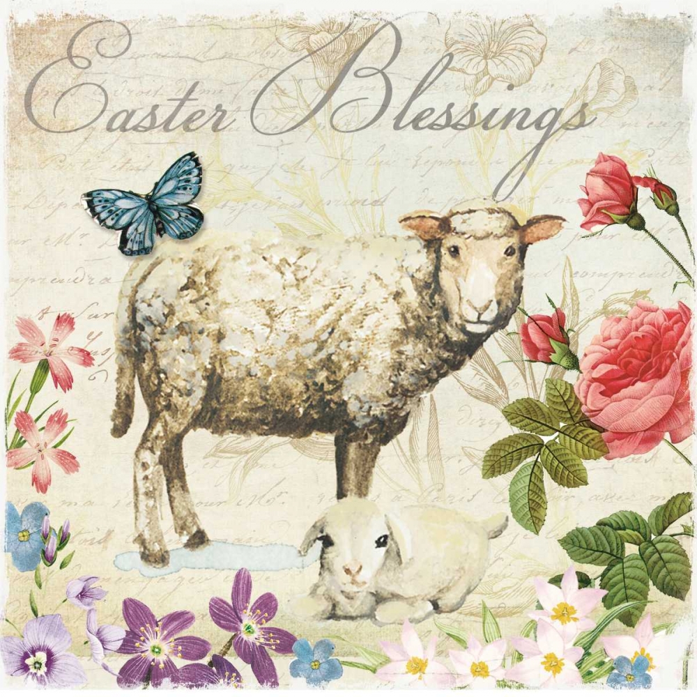 Easter Garden 6 art print by Candace Allen for $57.95 CAD