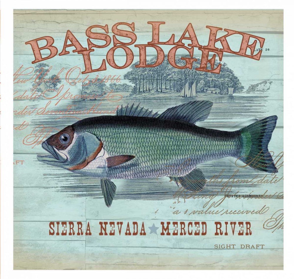 Bass Lake art print by Candace Allen for $57.95 CAD