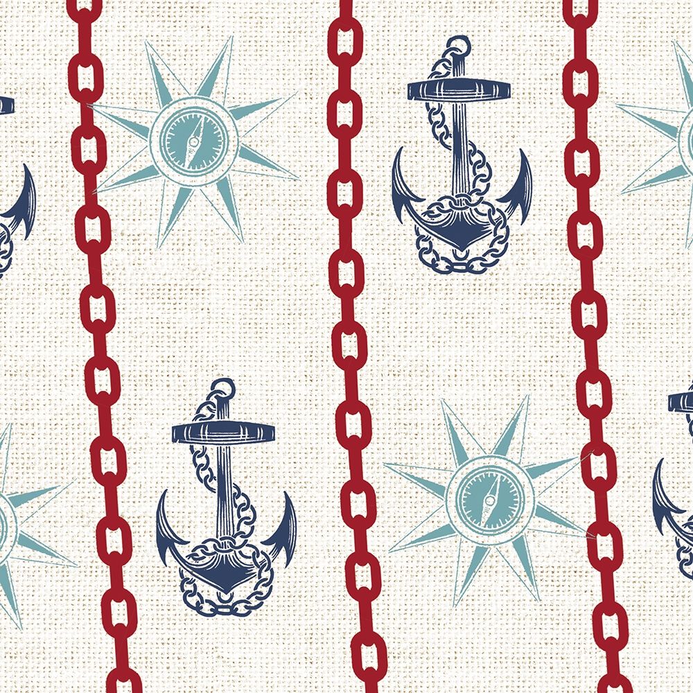 Nautical Pattern 2 art print by Candace Allen for $57.95 CAD