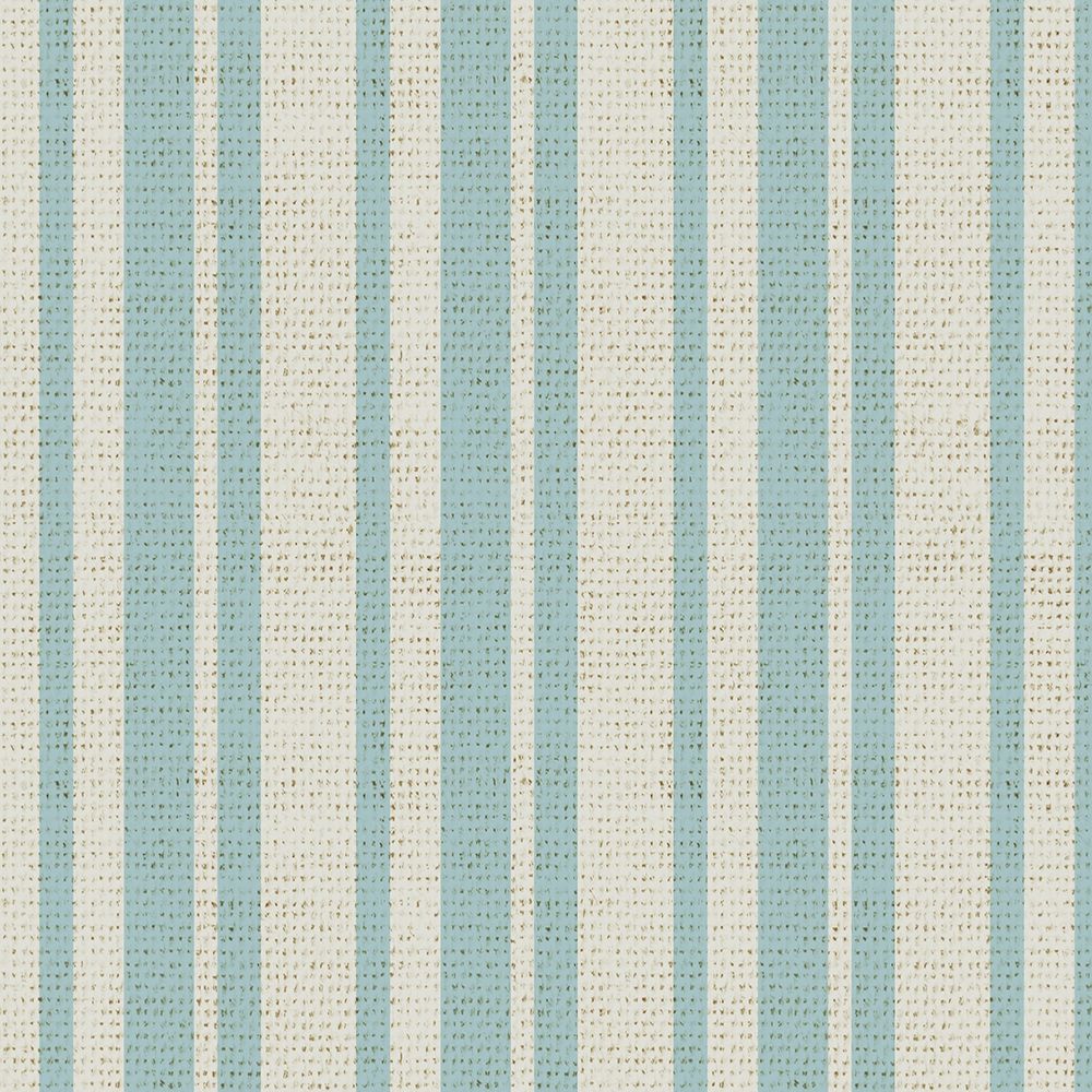 Nautical Turq Stripe 1 art print by Candace Allen for $57.95 CAD