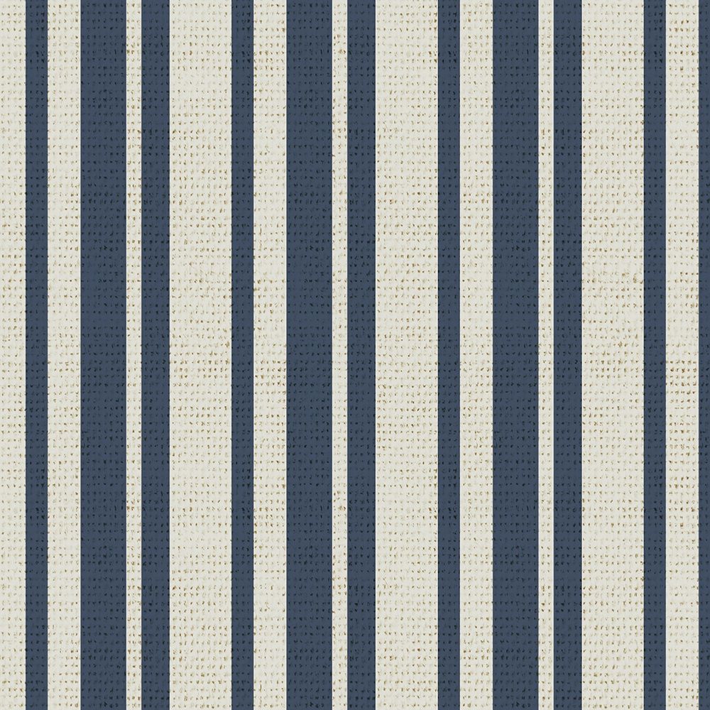 Nautical Navy Stripe 1 art print by Candace Allen for $57.95 CAD
