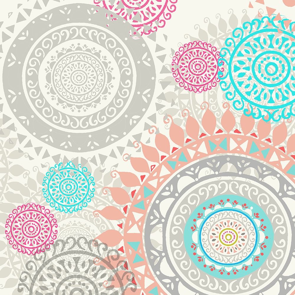 Bright Boho Spin 2 art print by Candace Allen for $57.95 CAD