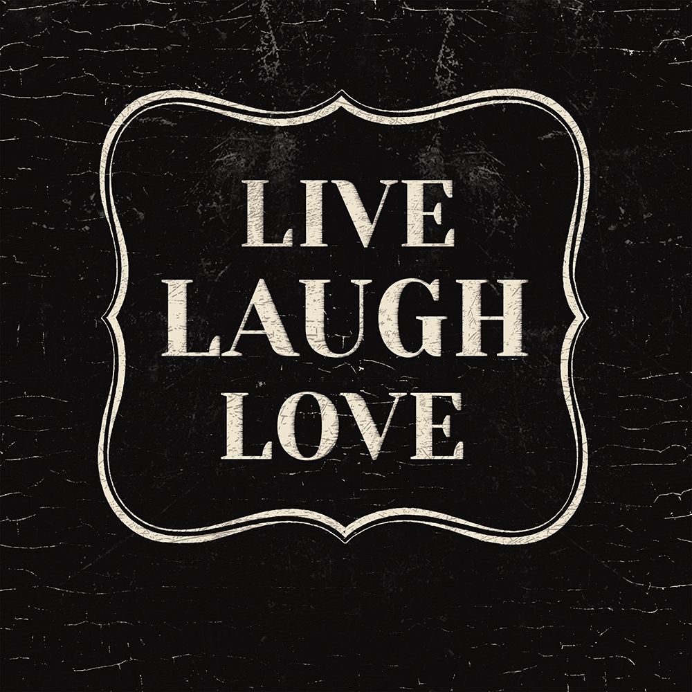 Live Laugh Love art print by Lula Bijoux and Company for $57.95 CAD