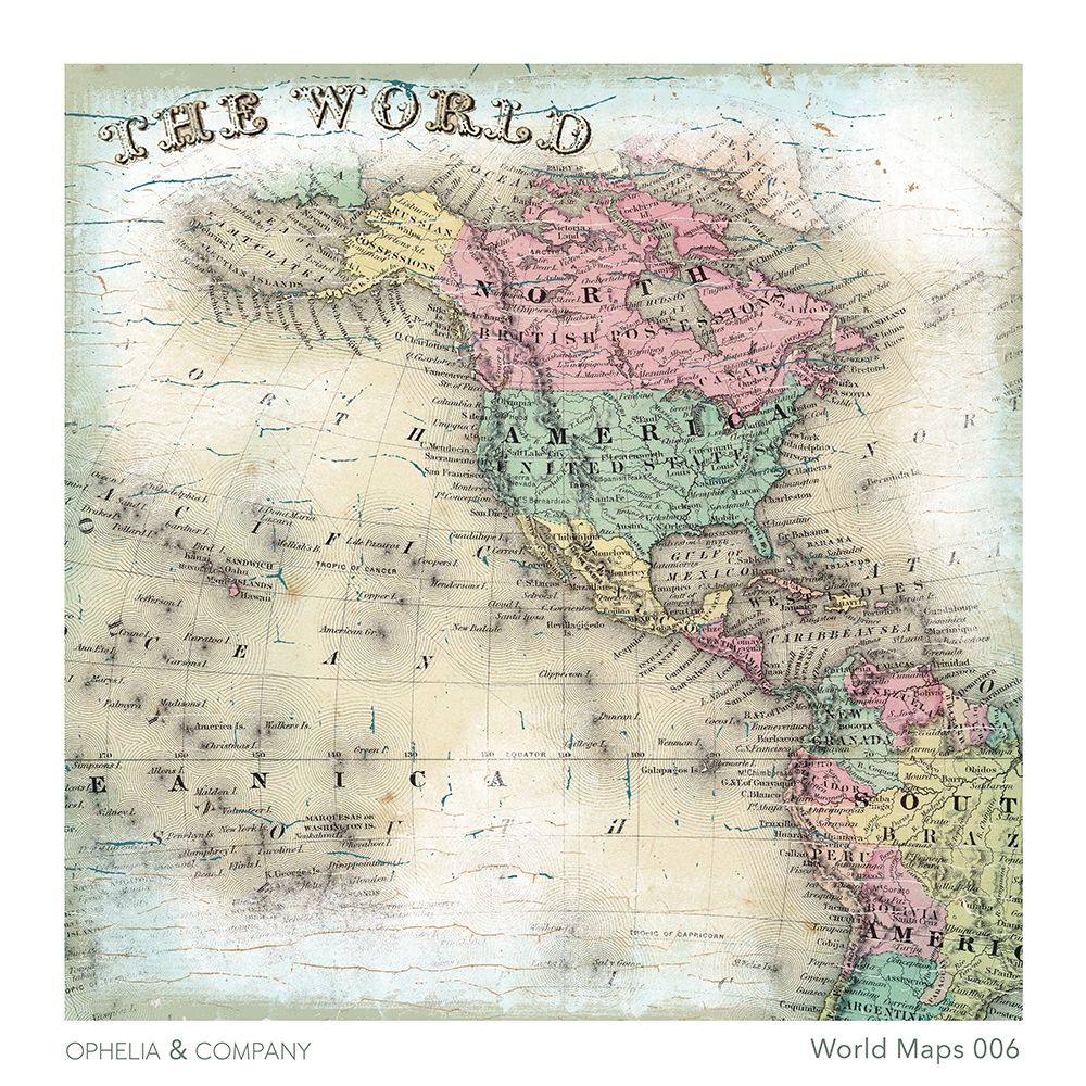 The World 2 art print by Lula Bijoux and Company for $57.95 CAD