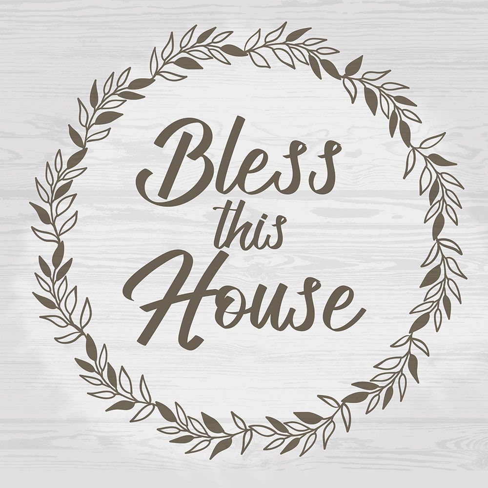 Bless This House art print by Lula Bijoux And Company for $57.95 CAD