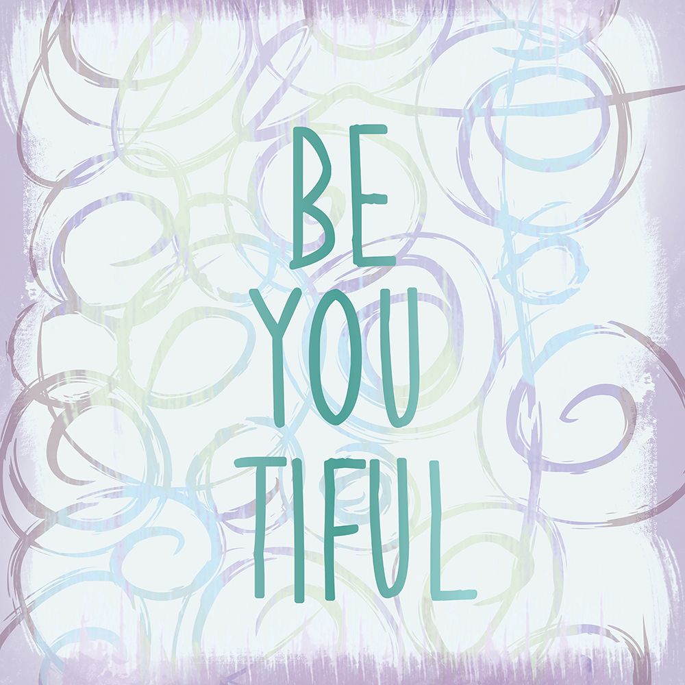 Be Youtiful Pastel art print by Lula Bijoux and Company for $57.95 CAD
