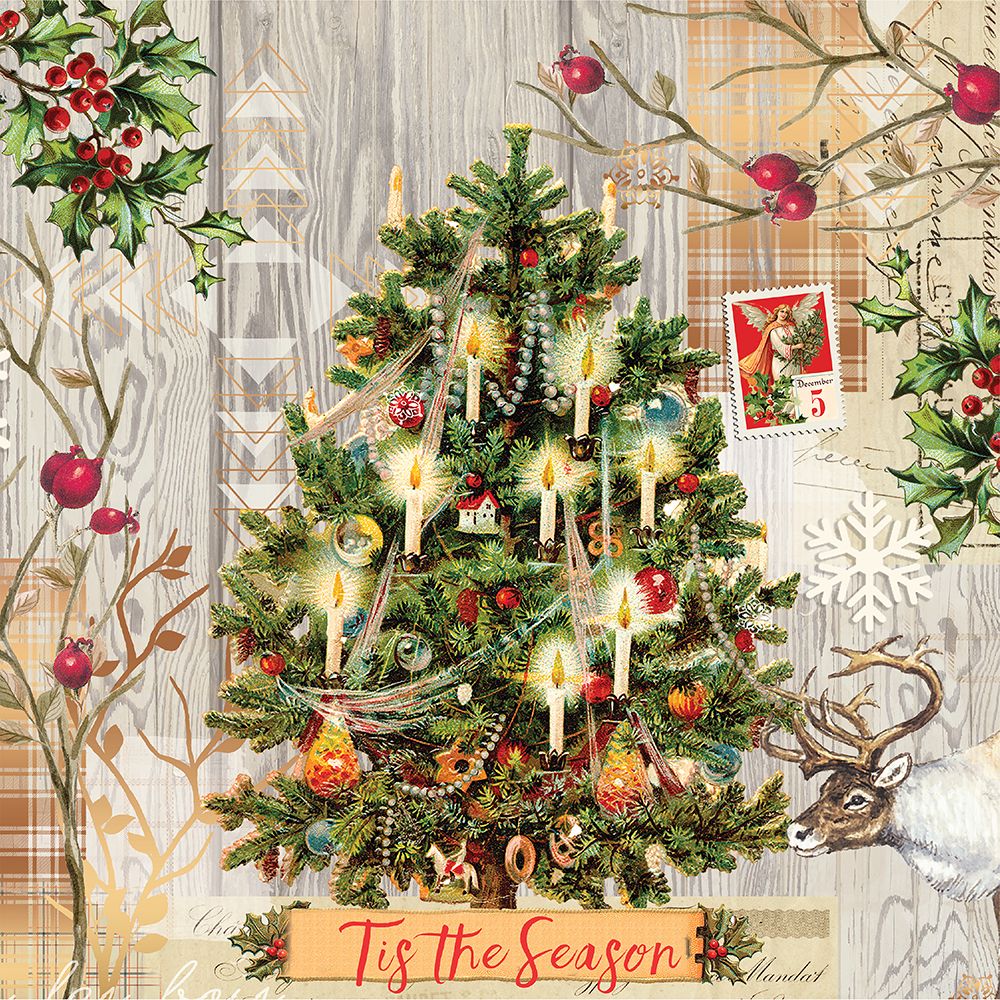 Holiday Tree 2 art print by Lula Bijoux And Company for $57.95 CAD