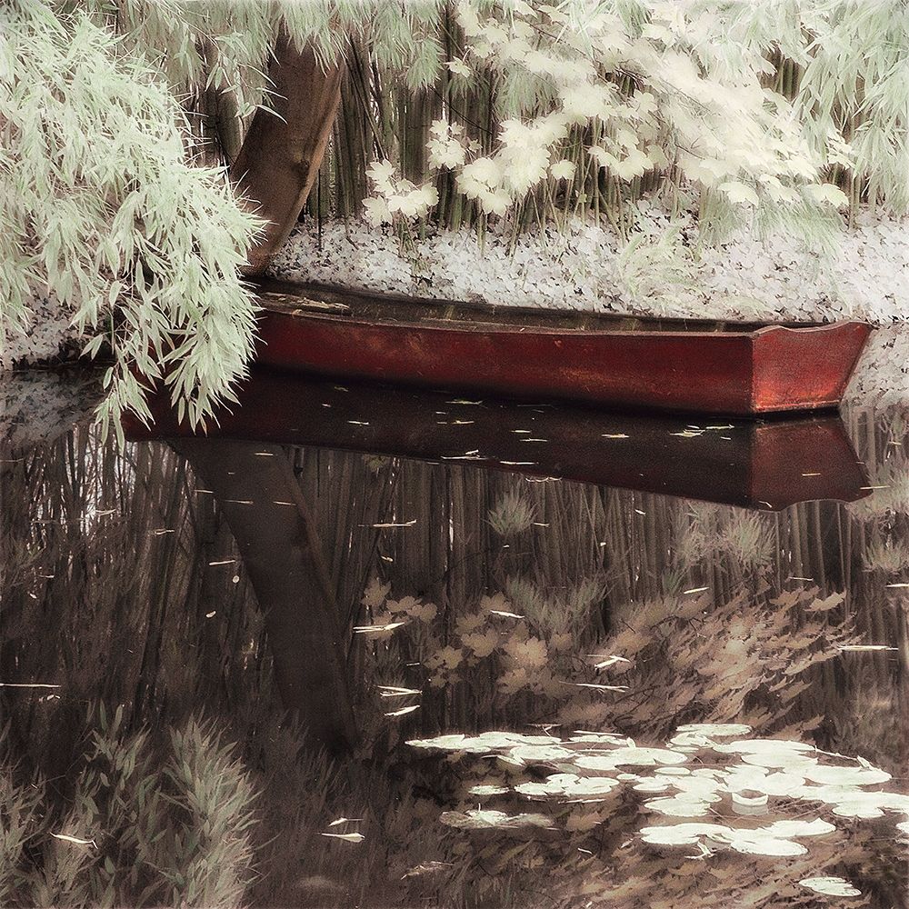 Bateau a Giverney art print by Dianne Poinski for $57.95 CAD