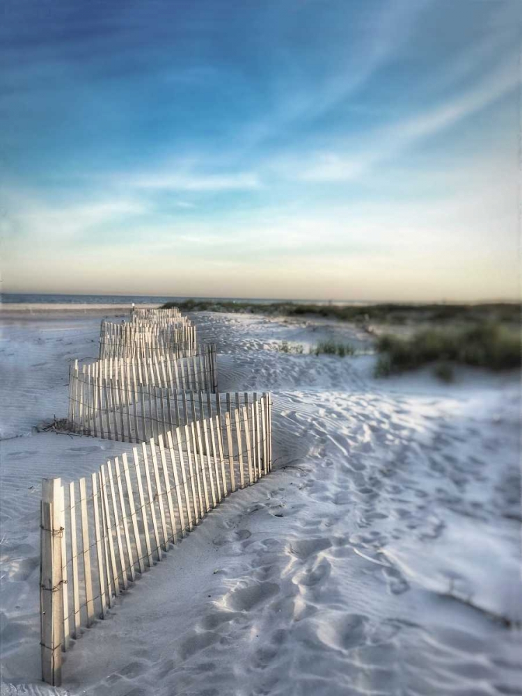 Sand Fence art print by Joseph Rowland for $57.95 CAD