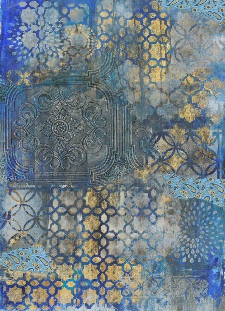Ornate Azul B2 art print by Smith Haynes for $57.95 CAD