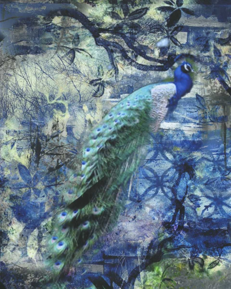 Peacock Jungle Sea art print by Smith Haynes for $57.95 CAD