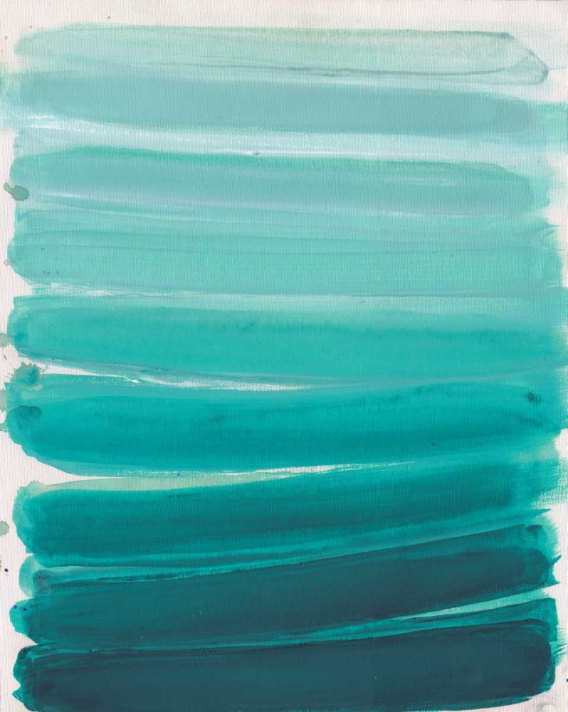Ombre Teal art print by Smith Haynes for $57.95 CAD