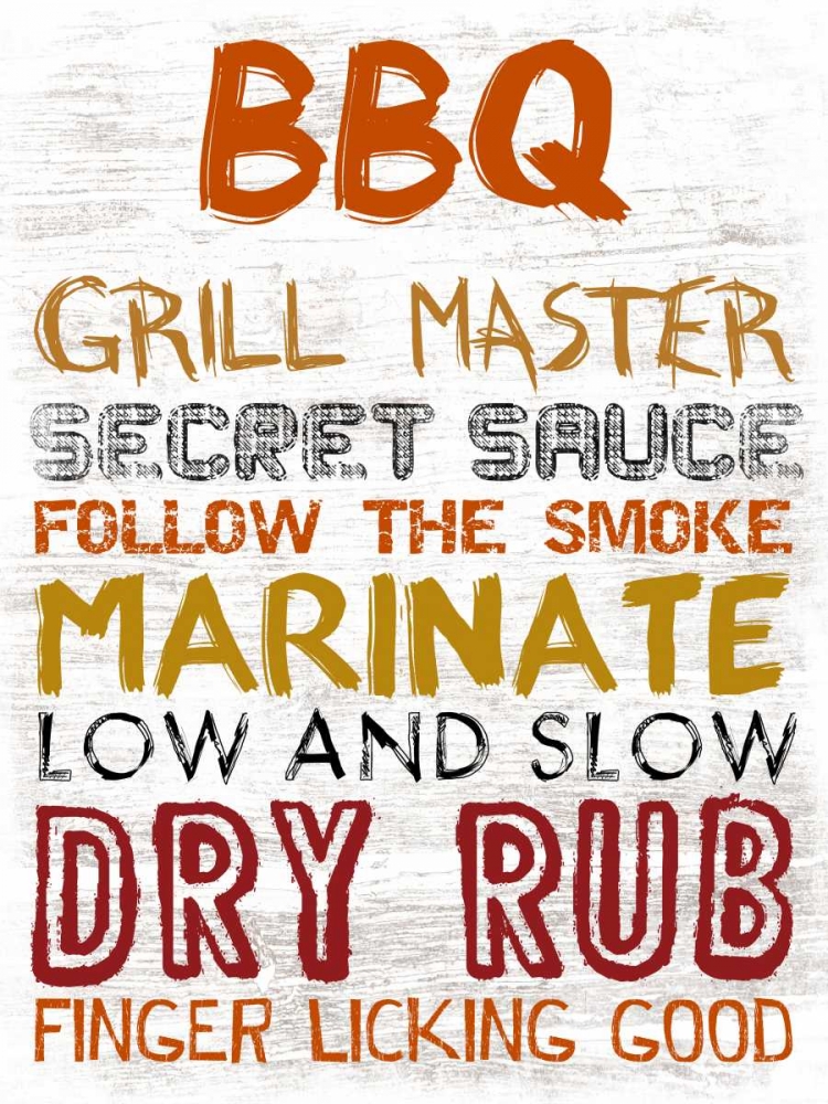 BBQ Board art print by Sheldon Lewis for $57.95 CAD