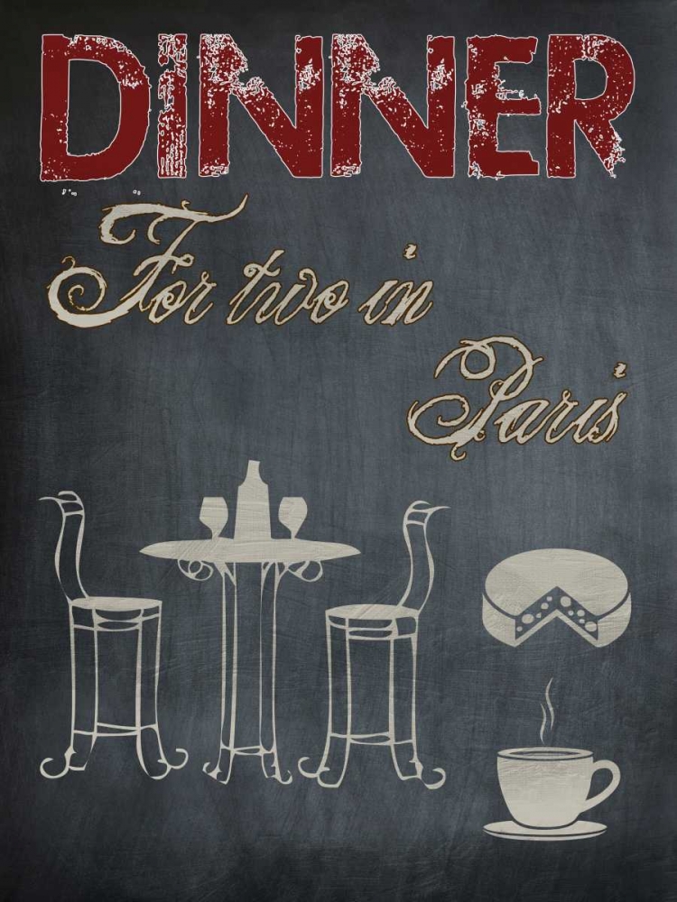Parisian Dinner art print by Sheldon Lewis for $57.95 CAD