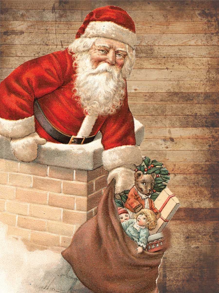 Hurry Down The Chimney art print by Sheldon Lewis for $57.95 CAD