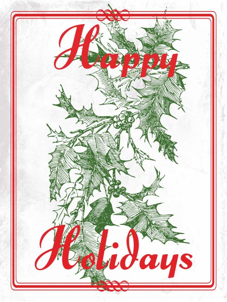 Happy Holidays art print by Sheldon Lewis for $57.95 CAD