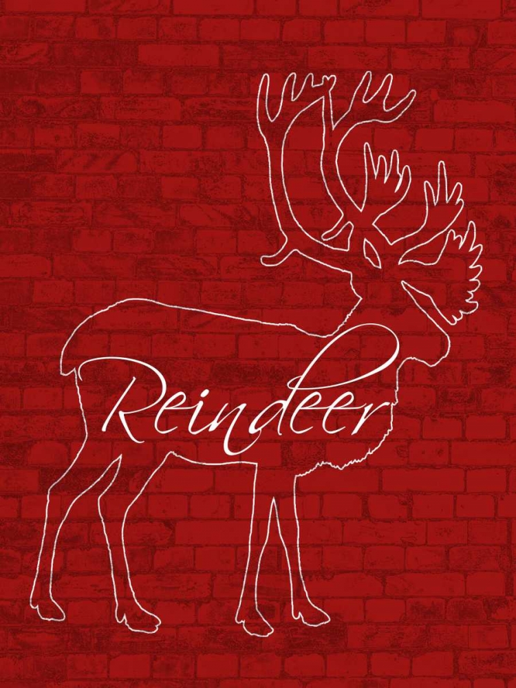 Reindeer art print by Sheldon Lewis for $57.95 CAD