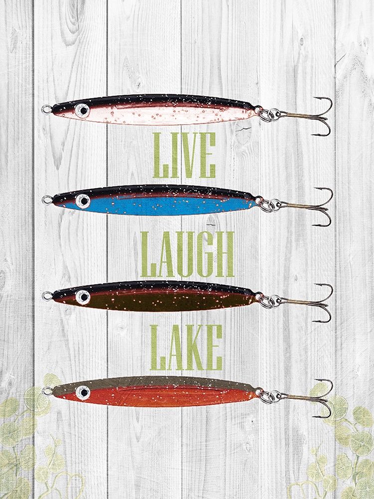 Live Laugh Lake art print by Sheldon Lewis for $57.95 CAD