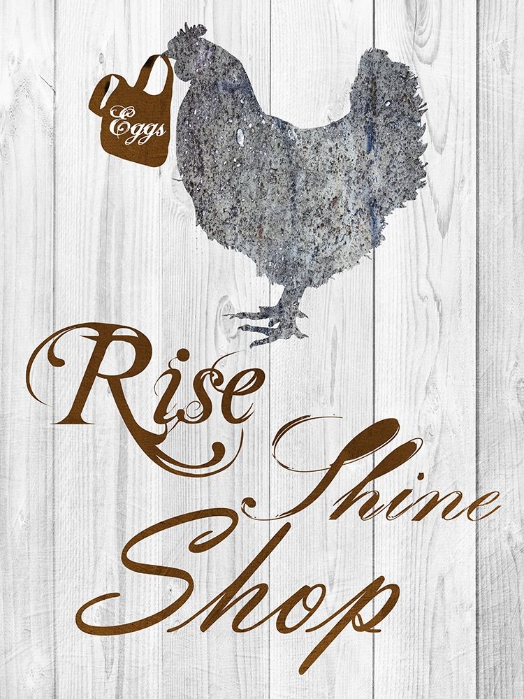 Rise And Shop art print by Sheldon Lewis for $57.95 CAD