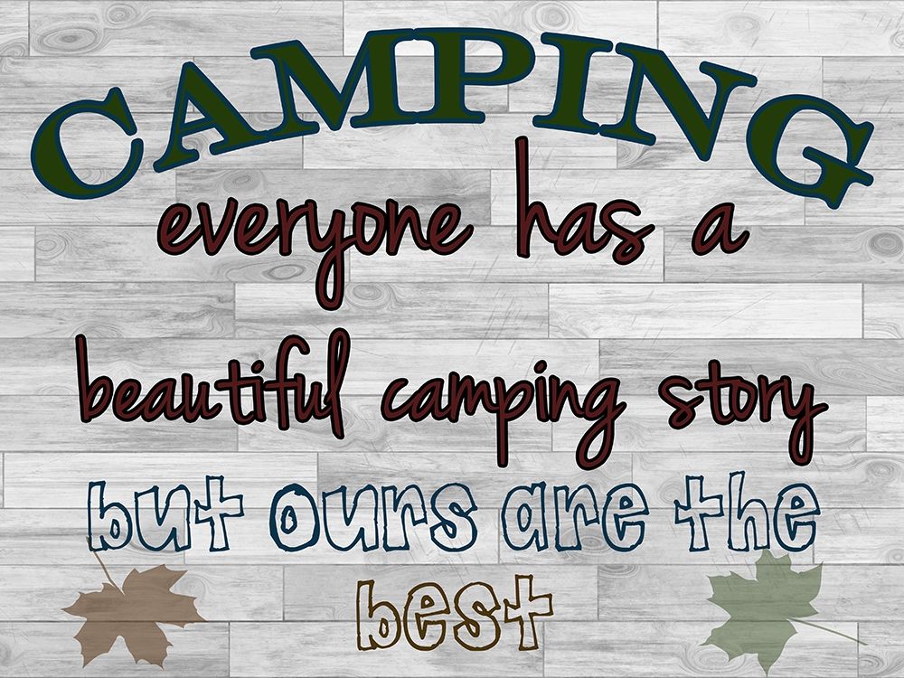 Camping Story art print by Sheldon Lewis for $57.95 CAD