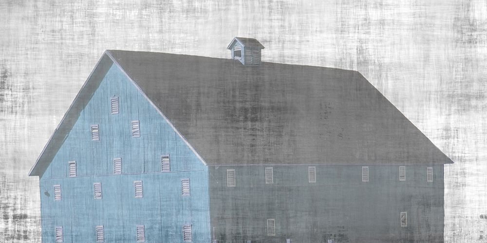 Blue Grain House art print by Sheldon Lewis for $57.95 CAD