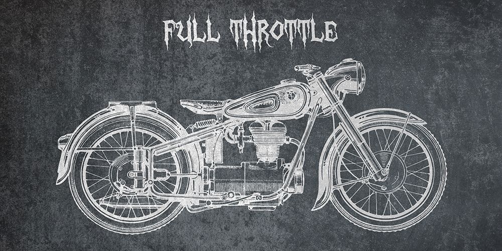 Full Throttle art print by Sheldon Lewis for $57.95 CAD