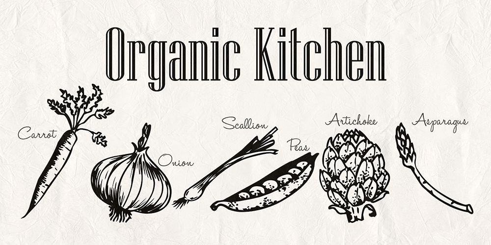 Organic Kitchen art print by Sheldon Lewis for $57.95 CAD