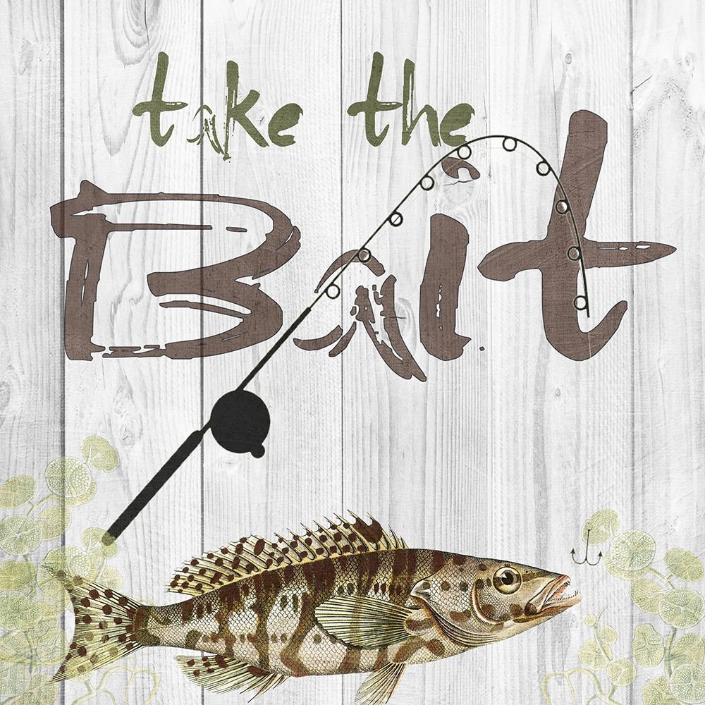 Take the Bait art print by Sheldon Lewis for $57.95 CAD