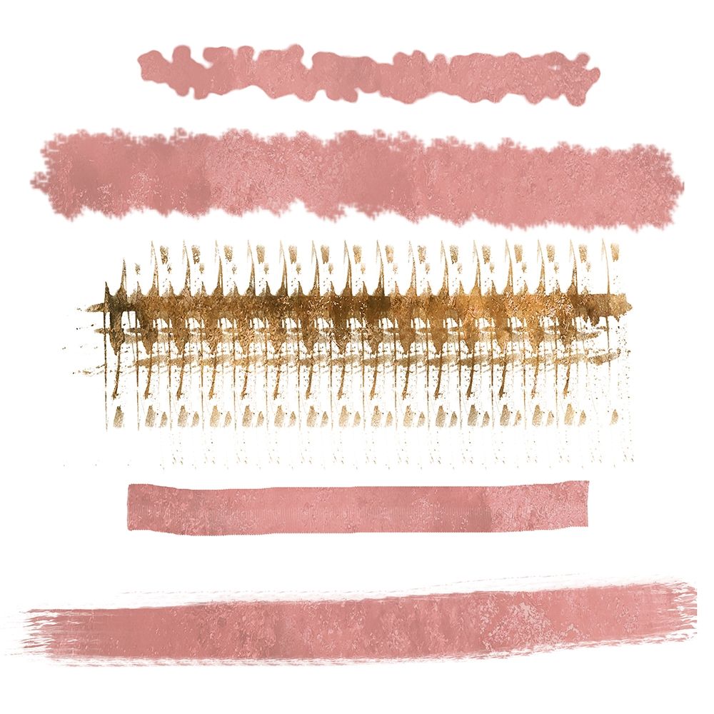 Blush Strokes art print by Sheldon Lewis for $57.95 CAD