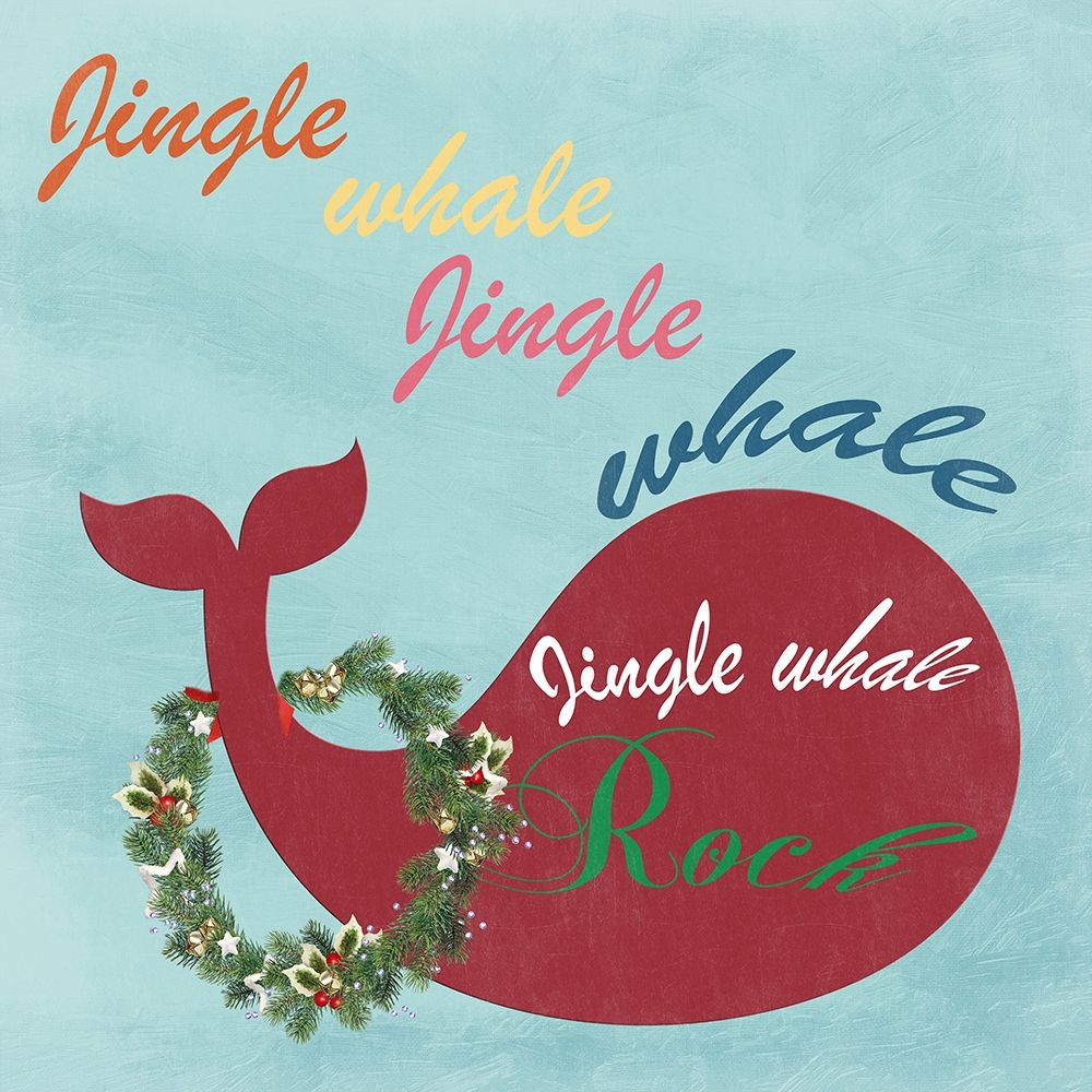 Jingle All The Whale art print by Sheldon Lewis for $57.95 CAD