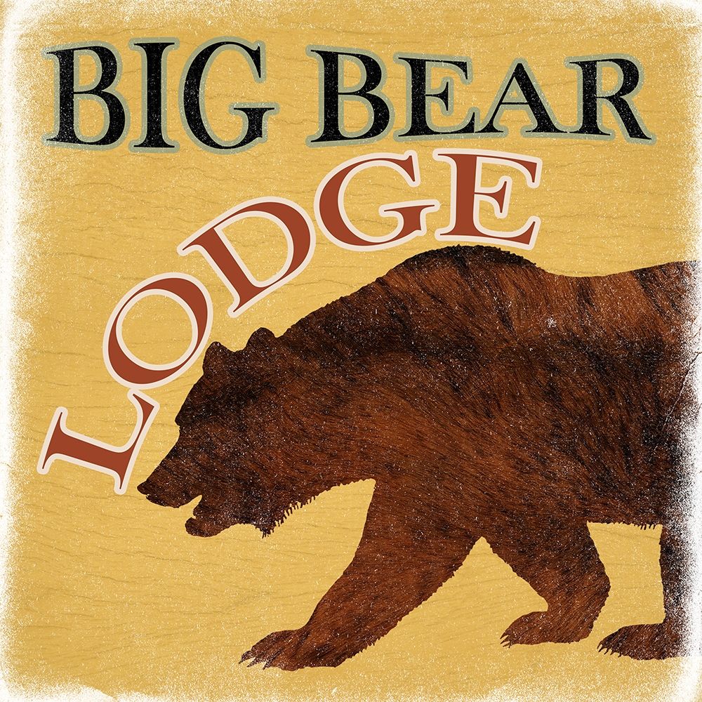 Big Bear Lodge art print by Sheldon Lewis for $57.95 CAD