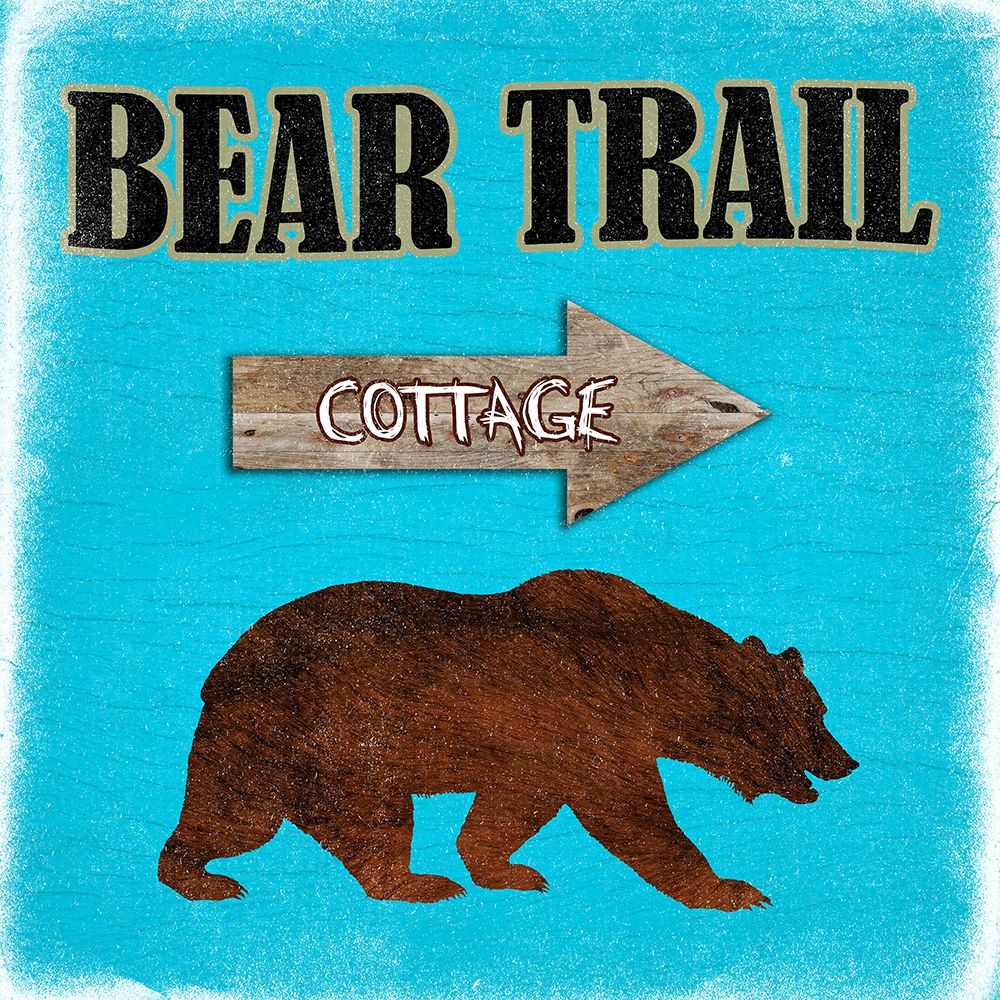 Bear Trail Cottage art print by Sheldon Lewis for $57.95 CAD