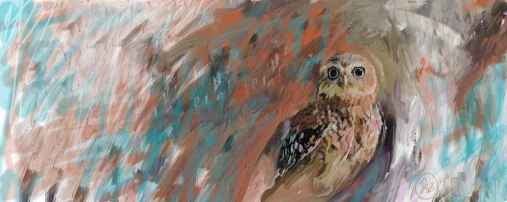 Owl Panel art print by Sarah Butcher for $57.95 CAD