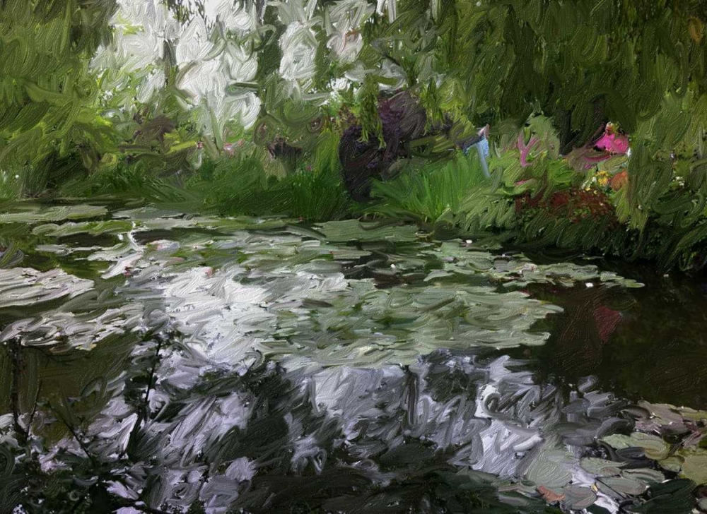 Monet Pond 2 art print by Sarah Butcher for $57.95 CAD