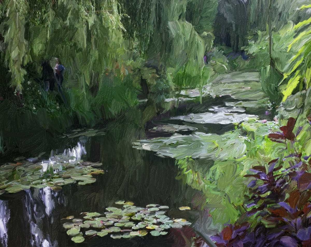 Giverny Pond art print by Sarah Butcher for $57.95 CAD