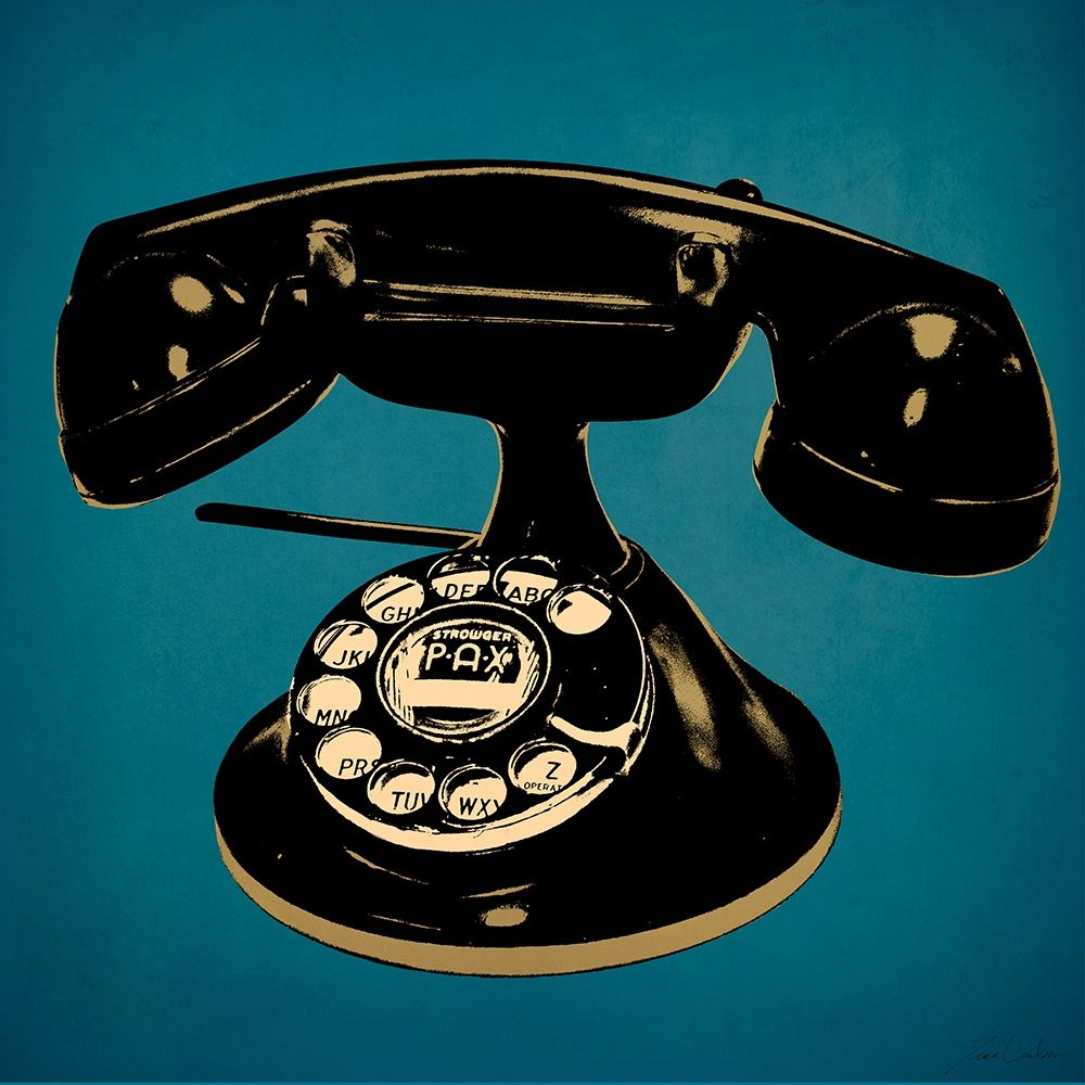 Telephone 2 art print by Tina Carlson for $57.95 CAD