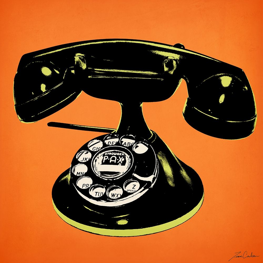 Telephone 2 v4 art print by Tina Carlson for $57.95 CAD