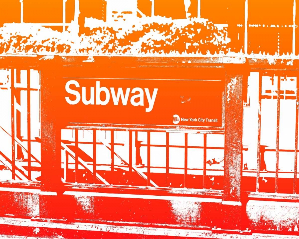 SUBWAY art print by Taylor Greene for $57.95 CAD