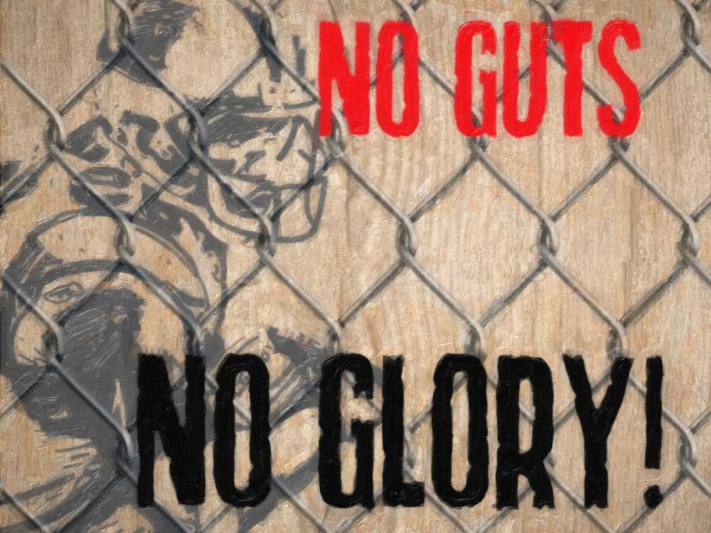 NO GUTS art print by Taylor Greene for $57.95 CAD