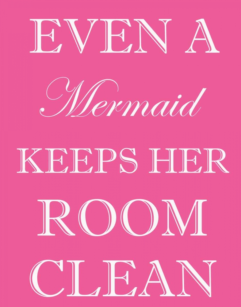 MERMAID CLEAN ROOM art print by Taylor Greene for $57.95 CAD