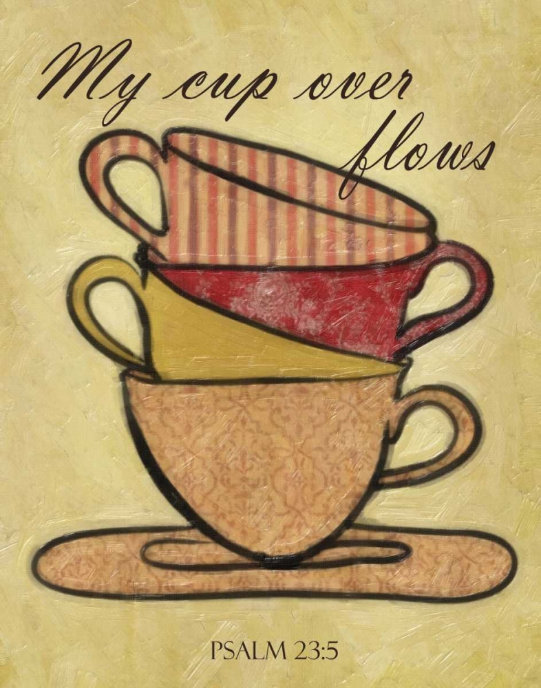 CUP OVER FLOWS art print by Taylor Greene for $57.95 CAD