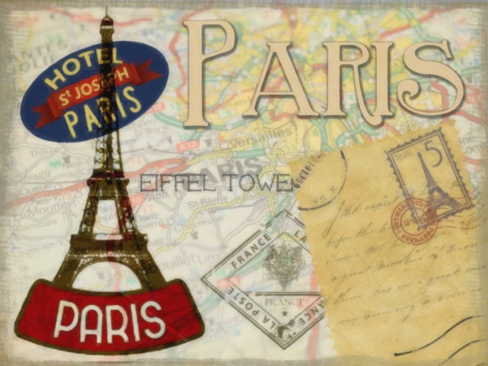 VINTAGE PARIS art print by Taylor Greene for $57.95 CAD