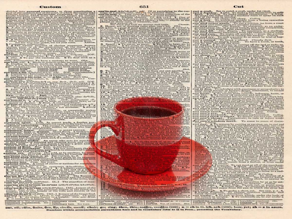 COFFEE RED  art print by Taylor Greene for $57.95 CAD
