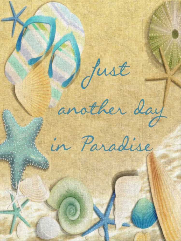 Just Another Day In Paradise art print by Taylor Greene for $57.95 CAD