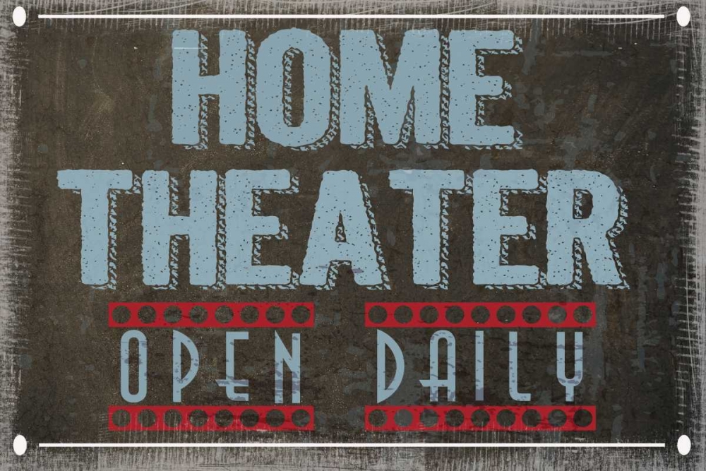 Home Theater art print by Taylor Greene for $57.95 CAD